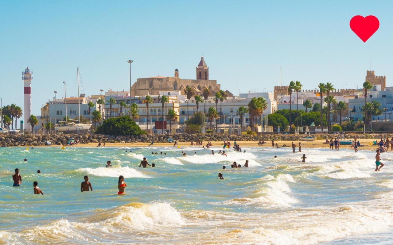 Apartamento Villa De Rota - Vista Mar, 135M2, Terraza, Sat Tv Y Mas Luaran gambar
